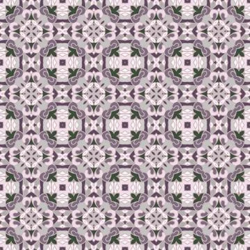 Bright color abstract geometric pattern, vector seamless Stock Illustration
