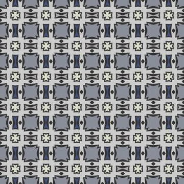 Bright color abstract geometric pattern, vector seamless 스톡 일러스트