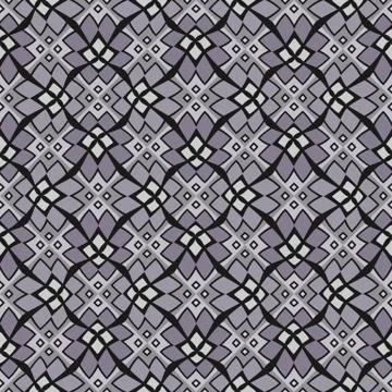 Bright color abstract geometric pattern, vector seamless 스톡 일러스트