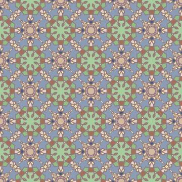 Bright color abstract geometric pattern, vector seamless Illustrazione stock