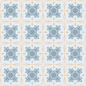 Bright color abstract geometric pattern, vector seamless Stock Illustration