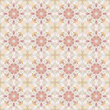 Bright color abstract geometric pattern, vector seamless イラスト素材