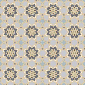 Bright color abstract geometric pattern, vector seamless Illustrazione stock