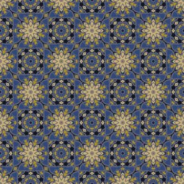 Bright color abstract geometric pattern, vector seamless Illustrazione stock