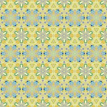 Bright color abstract geometric pattern, vector seamless Ilustración de archivo