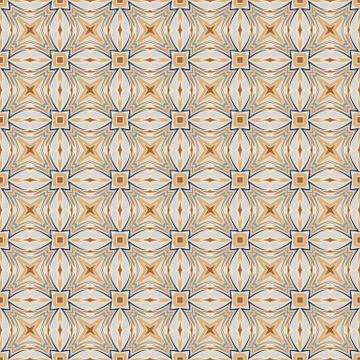 Bright color abstract geometric pattern, vector seamless Stock Illustration