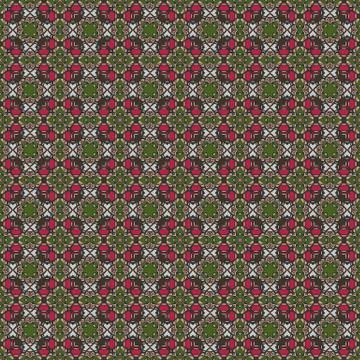 Bright color abstract geometric pattern, vector seamless Illustrazione stock
