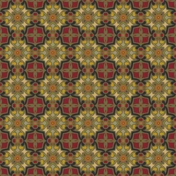 Bright color abstract geometric pattern, vector seamless イラスト素材