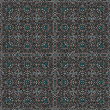 Bright color abstract geometric pattern, vector seamless Stock Illustration