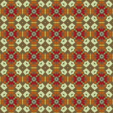 Bright color abstract geometric pattern, vector seamless Stock Illustration