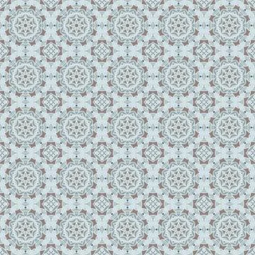 Bright color abstract geometric pattern, vector seamless Illustrazione stock