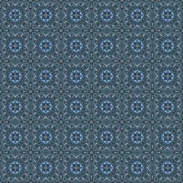 Bright color abstract geometric pattern, vector seamless イラスト素材