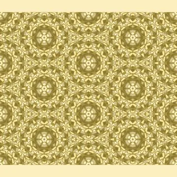 Bright color abstract hexagonal geometric pattern, vector seamless イラスト素材
