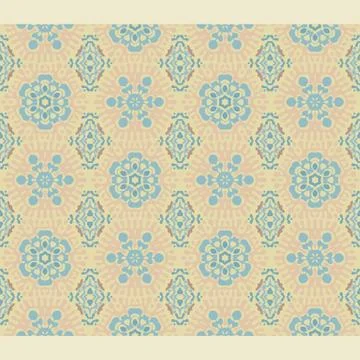 Bright color abstract hexagonal geometric pattern, vector seamless Stock Illustration