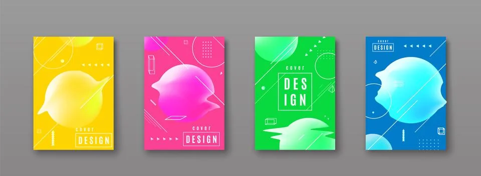 Bright color abstract pattern background with line gradient texture Stock Illustration