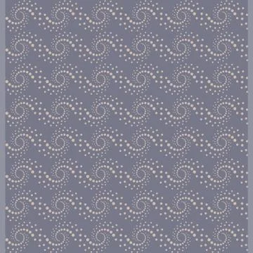 Bright color abstract wave pattern from circles, vector seamless Illustrazione stock