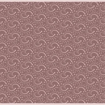 Bright color abstract wave pattern from circles, vector seamless Stockillustratie