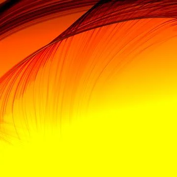 Bright color abstraction. Gradient lines. Smooth transitions. Stock Illustration
