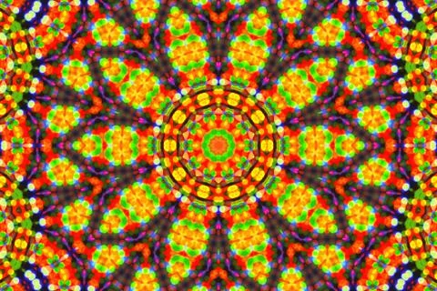 Bright color background with abstract pattern Stock Illustration