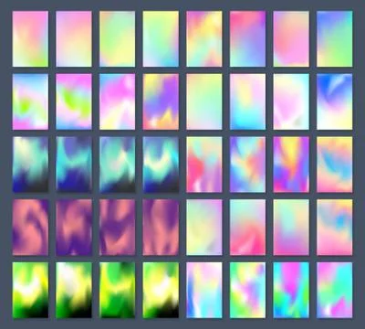 Bright color background with mesh gradient texture for brochure, leaflet, fly イラスト素材