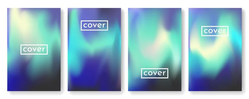 Bright color background with mesh gradient texture for brochure, leaflet, fly Stock Illustration