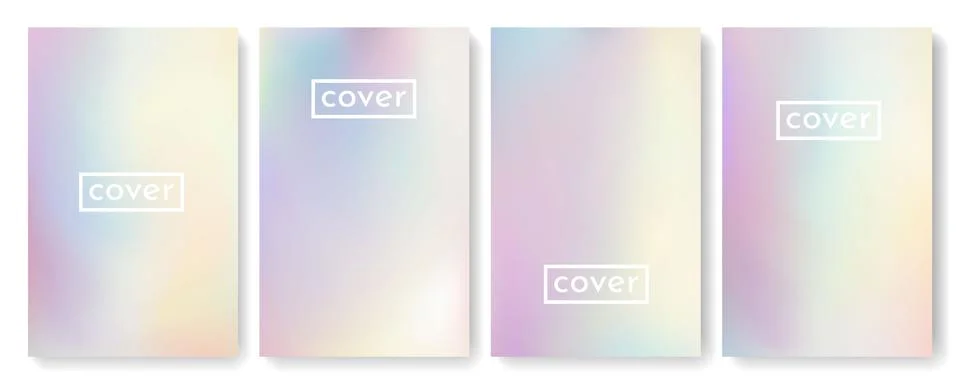 Bright color background with mesh gradient texture for brochure, leaflet, fly Illustrazione stock