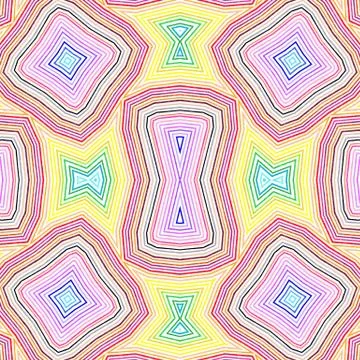Bright color lines pattern 스톡 일러스트