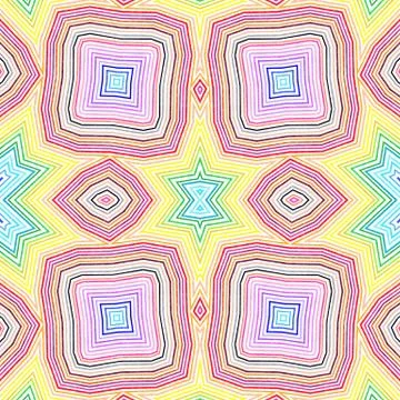 Bright color lines pattern Stock Illustration
