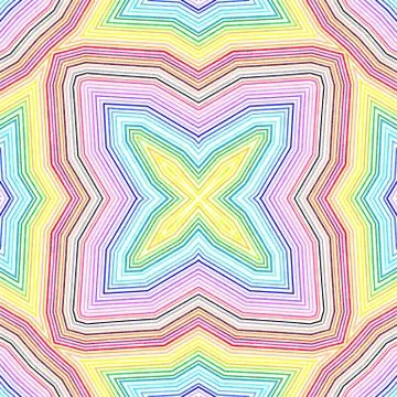 Bright color lines pattern Stock Illustration