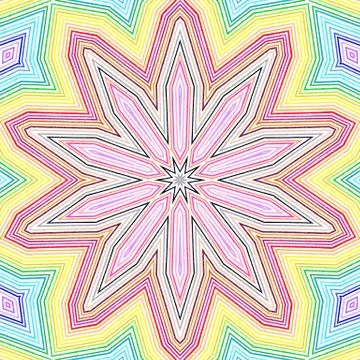 Bright color lines pattern Stock Illustration