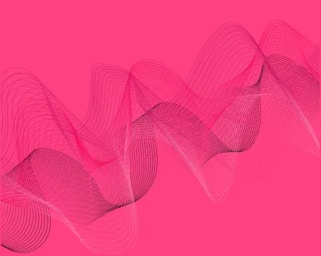 Bright color pattern pink grid lines on a background. Stock Illustration