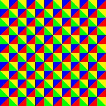 Bright Color Triangle Pattern 스톡 일러스트