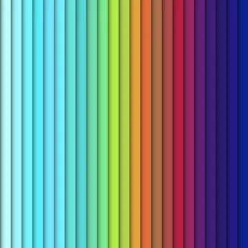 Bright color vertical rectangles, colorful design with overlapping geometric Stock Illustration