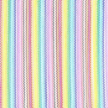 Bright color wavy lines pattern Illustrazione stock