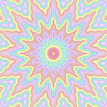Bright color wavy lines pattern 스톡 일러스트