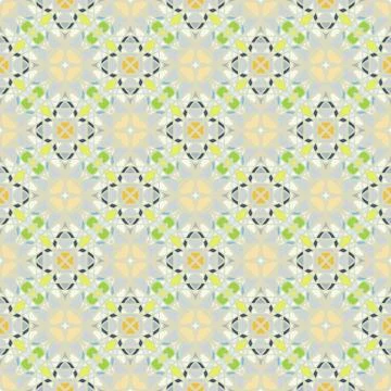 Bright colorabstract geometric pattern, vector seamless Stock Illustration