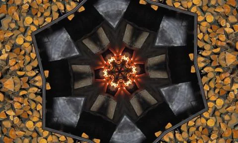 Bright colored abstract Stock Photos