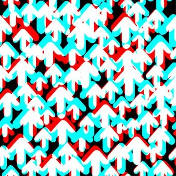 Bright colored arrows. abstract background, vector, eps10 Stock Illustration