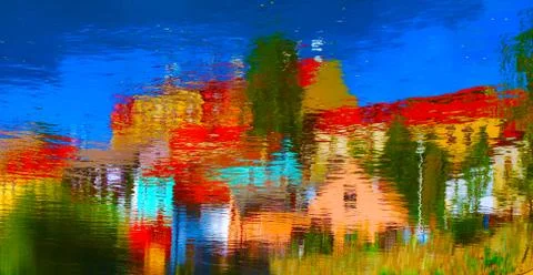 Bright colored background Stock Photos