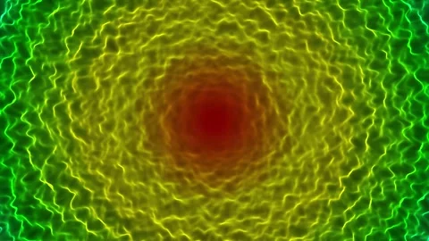 Bright colored background with vibro waves. Magical effect of light shimmers. Stock Footage 302793043