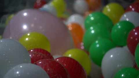 Bright colored balloons Stock Footage 111186318
