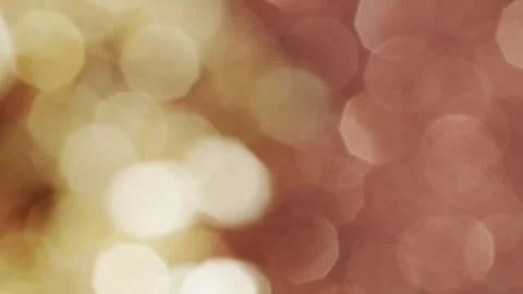 Bright  colored blinking lights creating soft bokeh circles effects Stock Footage 258243293