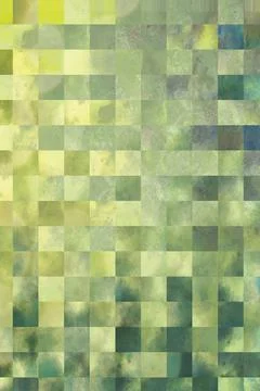 Bright colored cloud squares. Abstract background. Gradient pattern. Grunge s Stock Illustration