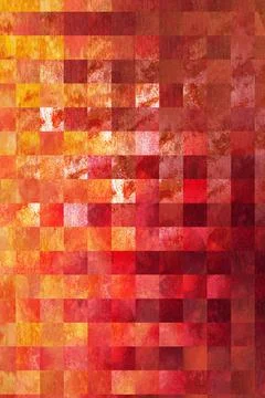 Bright colored cloud squares. Abstract background. Gradient pattern. Grunge s Stock Illustration