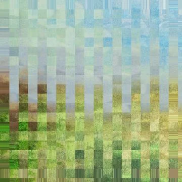 Bright colored cloud squares. Abstract background. Gradient pattern. Grunge s Stock Illustration