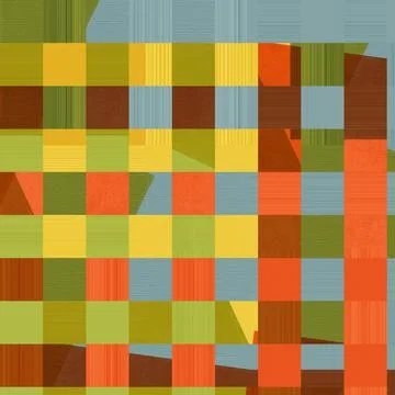 Bright colored cloud squares. Abstract background. Gradient pattern. Grunge s Stock Illustration