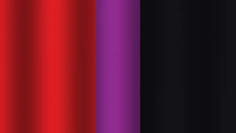 Bright colored fabric rolls in a studio setting with Stock Footage 338222985