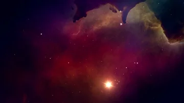 Bright colored galaxy Stock Footage 85670986
