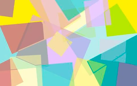 Bright colored geometric background Stock Illustration