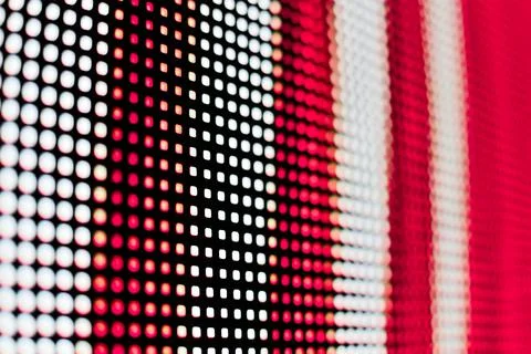 Bright colored LED smd screen Stock Photos